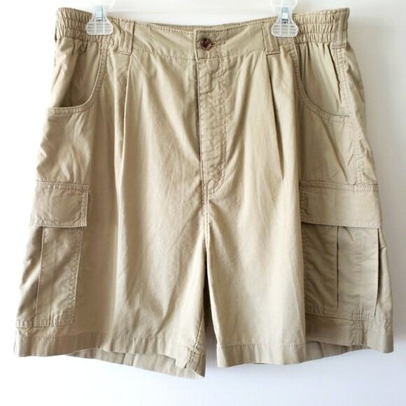 John Blair Other - John Blair Pocketed Cargo Khaki Shorts Size 36 New